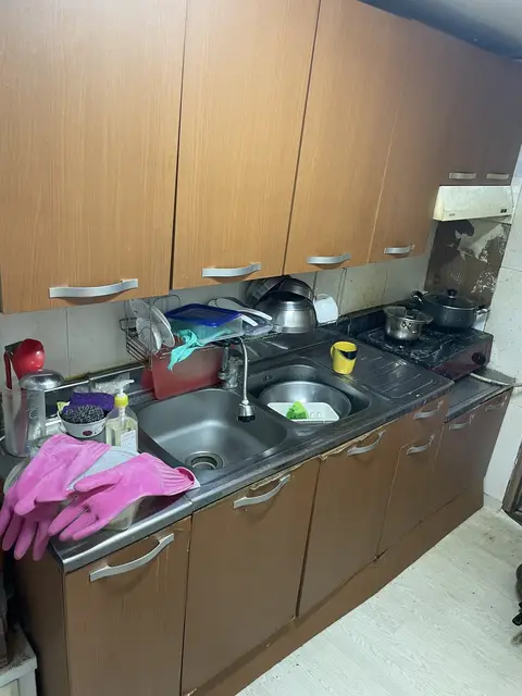 유품정리 · 싱크대 작업 전 현장 사진