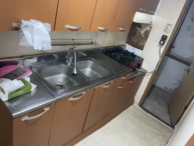 유품정리 · 싱크대 작업 후 현장 사진